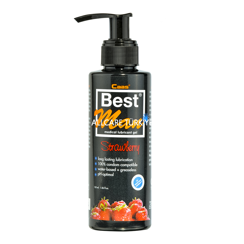 Best Man Kayganlaştırıcı Jel Çilekli 150 ML