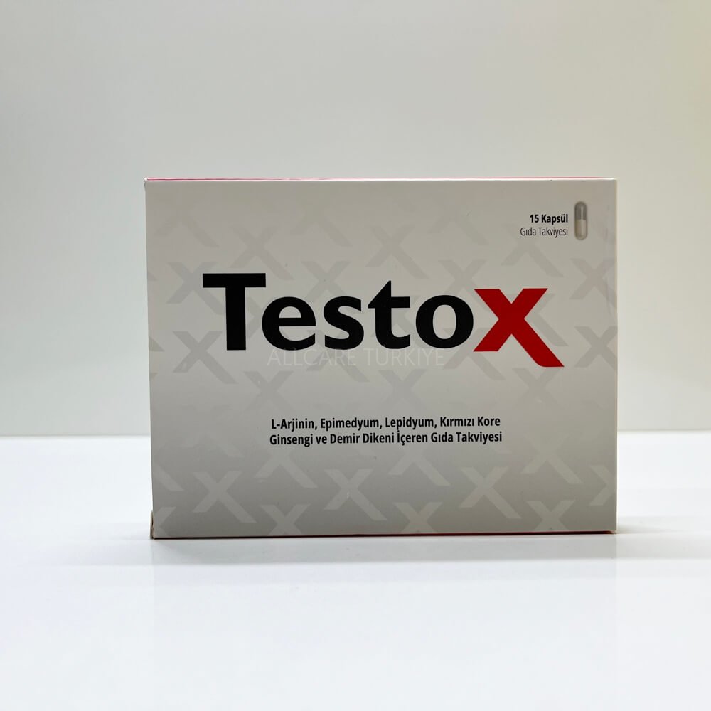 Testox Gıda Takviyesi 15 Kapsül