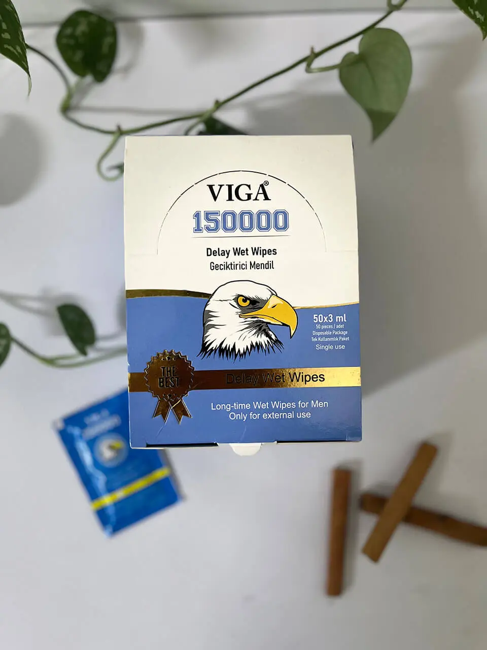 Viga 150.000 Geciktirici Mendil 50 Adet