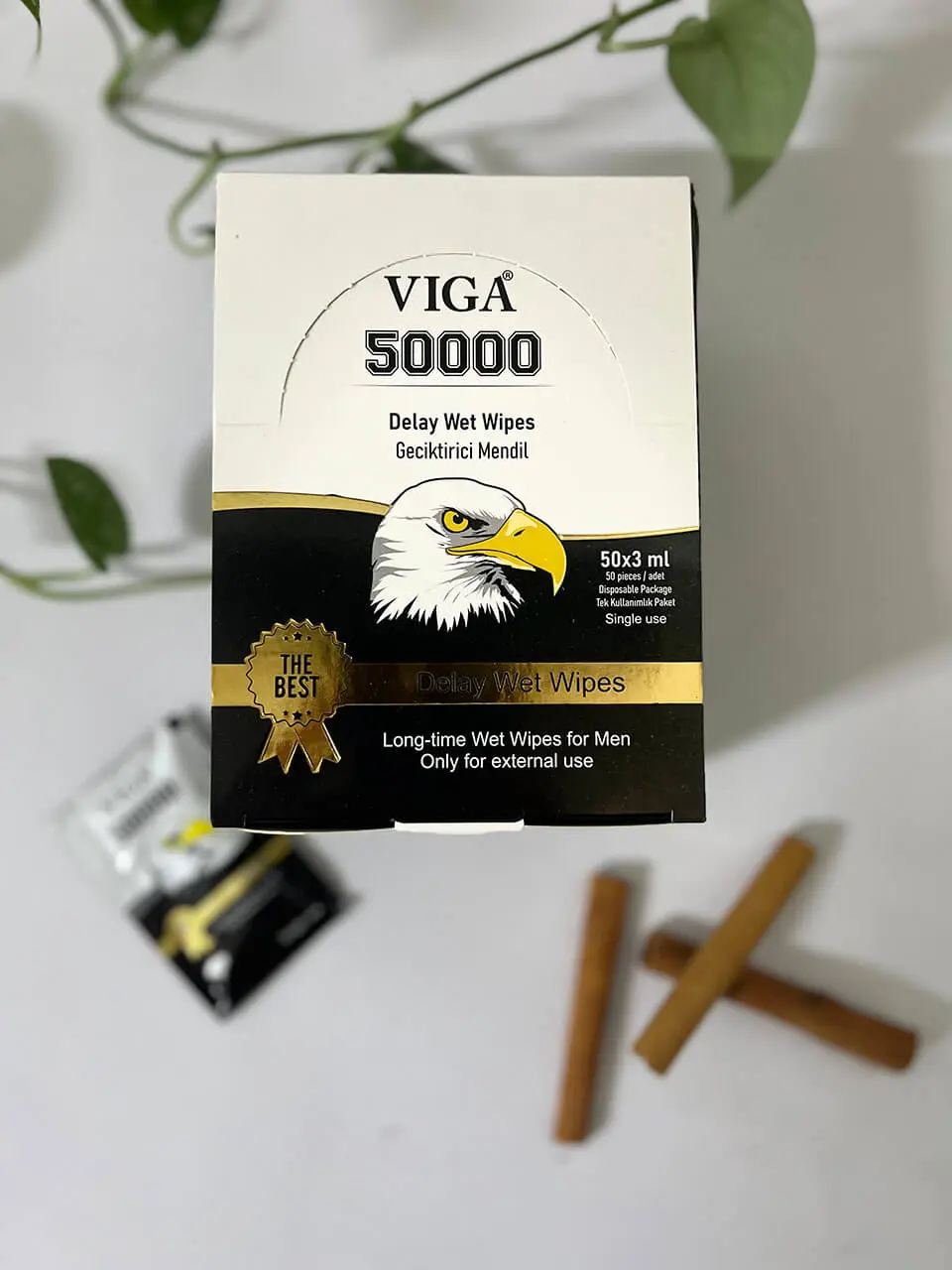 Viga 50.000 Geciktirici Mendil 50 Adet